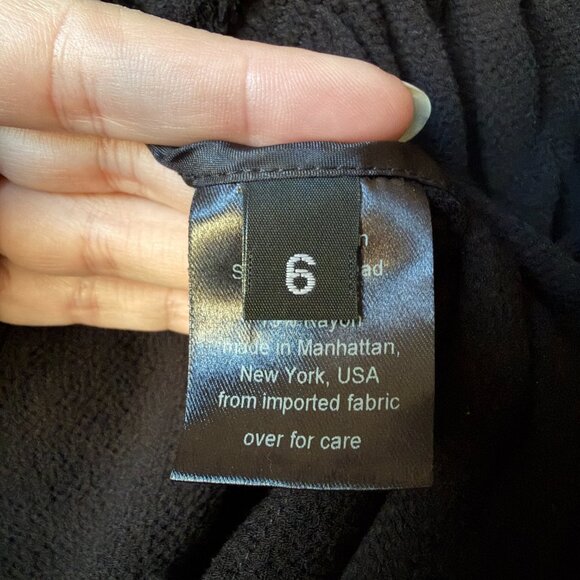 Rachel Comey Siphon Top in Black Size 6 - Picture 5 of 7